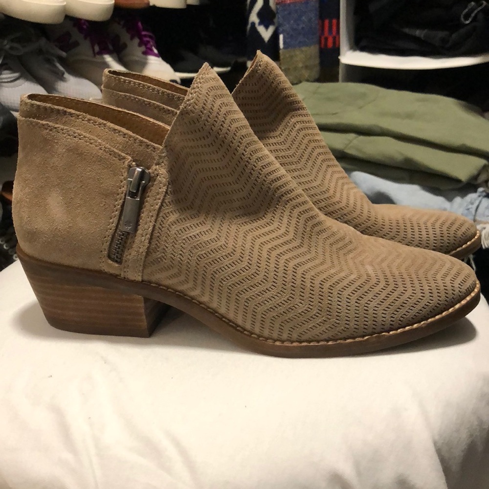 Lucky Brand Suede Booties